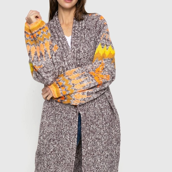 ⚡️⚡️FLASH SALE!!!FREE PEOPLE Birds Of A Feather Longline Cardigan - Picture 2 of 16